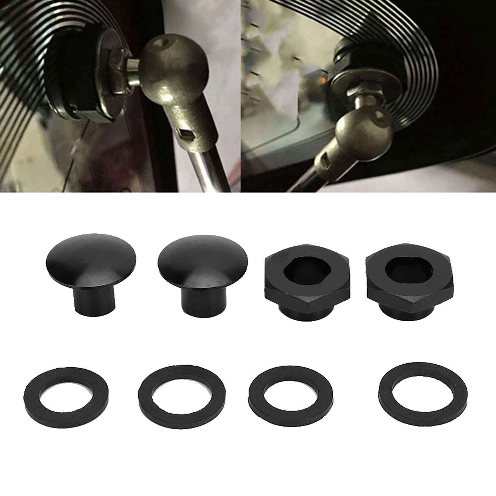 Durable 90101‑SR3‑000 Rear Windshield Bracket Hardware Kit Auto Replacement Accessory For Car Rear Window Repair Work