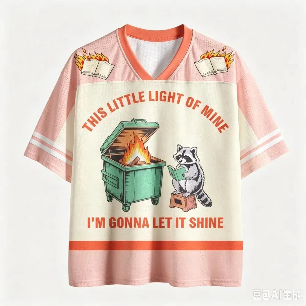 Y2K Fun Cartoon 3D-Druck Damen- und Herren-T-Shirts mit V-Ausschnitt, Party, Casual, atmungsaktiv, schnelltrocknend, für Sport, Eltern-Kind-Kleidung – Detail 5