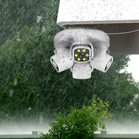 20MP 12MP 4-Lens E27 Bulb Camera 10K HD PTZ AI Auto Tracking 4-Screen View WiFi IP CCTV iCam365 App Outdoor Waterproof Wifi Cam