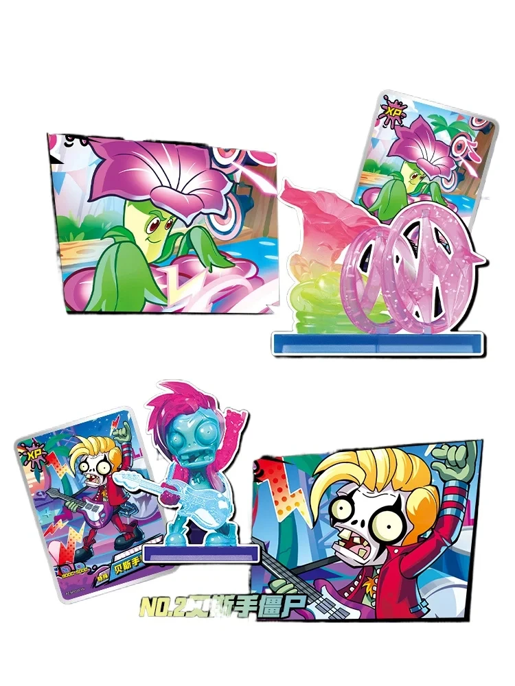 KAYOU Plants vs. Zombies Cards Transtemporal Adventure Game Peripherals Rare UR AR PR Collectible Card Cartoon Gift Toy