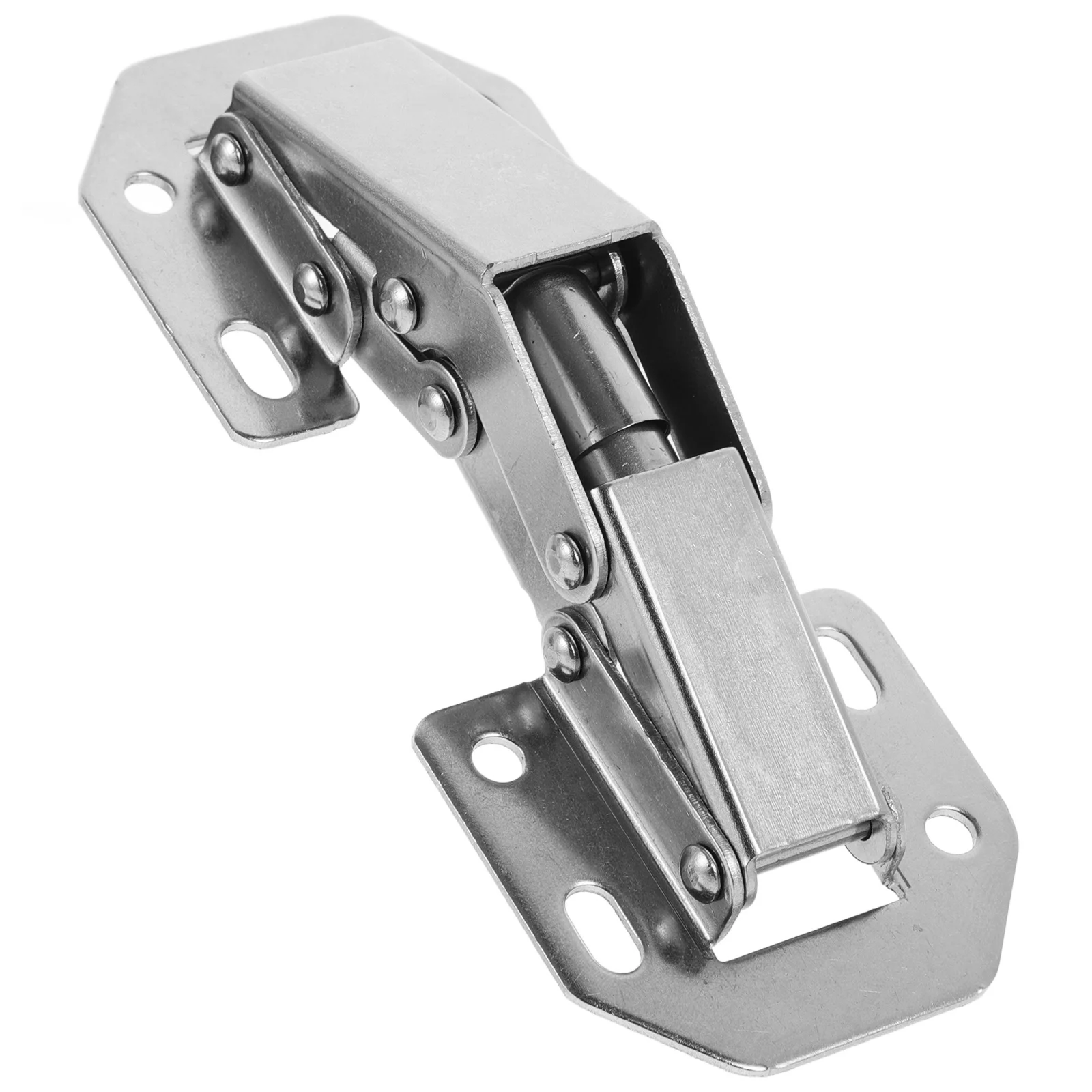 

1Set Cabinet Repair Hinge Metal Heavy Duty Door Hinge Stable Cabinet Door Replacement Rust Resistant Wardrobe Repair Kit