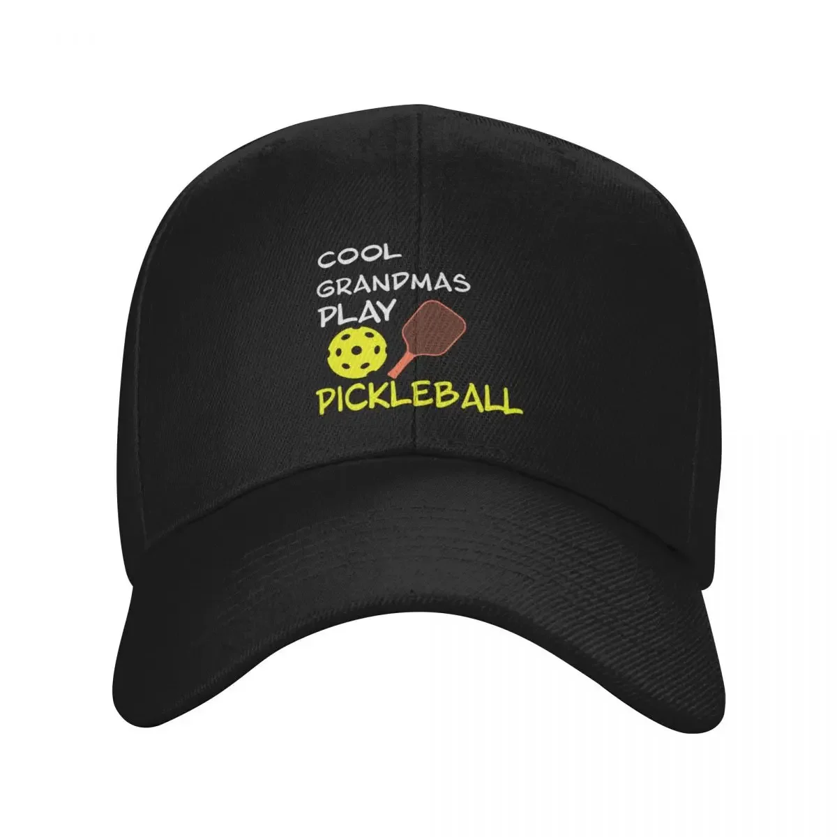 

Cool Grandmas Play Pickleball Baseball Cap fishing caps man Luxury man cap Women Hats Men's