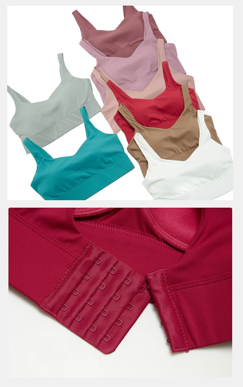 Zweiteiliges Fitness-Yoga-Set für Damen, einfarbig, dehnbar, weich, Gym-Anzug, atmungsaktiv, für Workout, Laufen, Sportbekleidung, Damenbekleidung – Detail 24