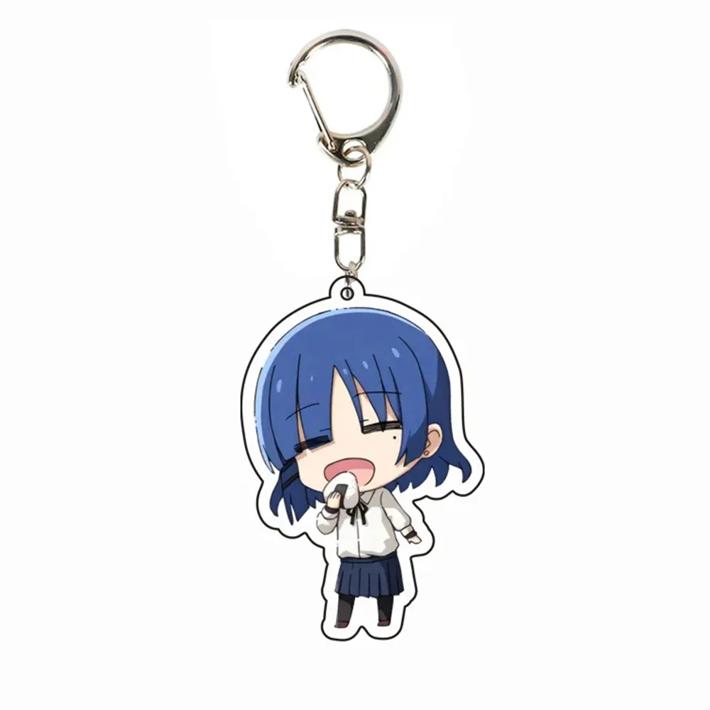 6CM Charm Anime Bocchi the Rock 아크릴 키 체인 모델 코스프레 캐릭터 장식 Accesorios 상품 컬렉션 선물