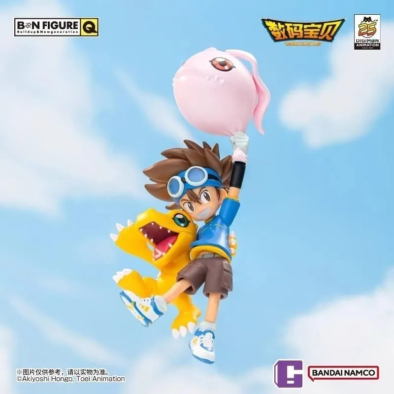Original BANDAI Digimon aventure 25th anniversaire ballon aventure série boîte aveugle Yagami Taic enfance Anime personnage jouets