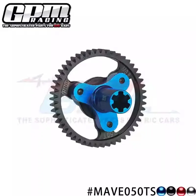 GPM Steel 50T/54/55T/56T Spur Gear 0.8/32P ARA310948 For ARRMA 1/8 Vendetta Kraton Senton Vorteks Outcast