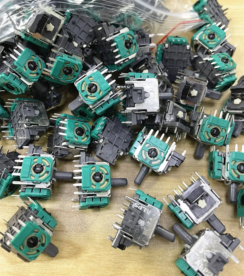 

100pcs 3D Analog Joystick Thumb Stick replacement repair parts Sensor Module Potentiometer For Nintend NS Switch Pro Controller