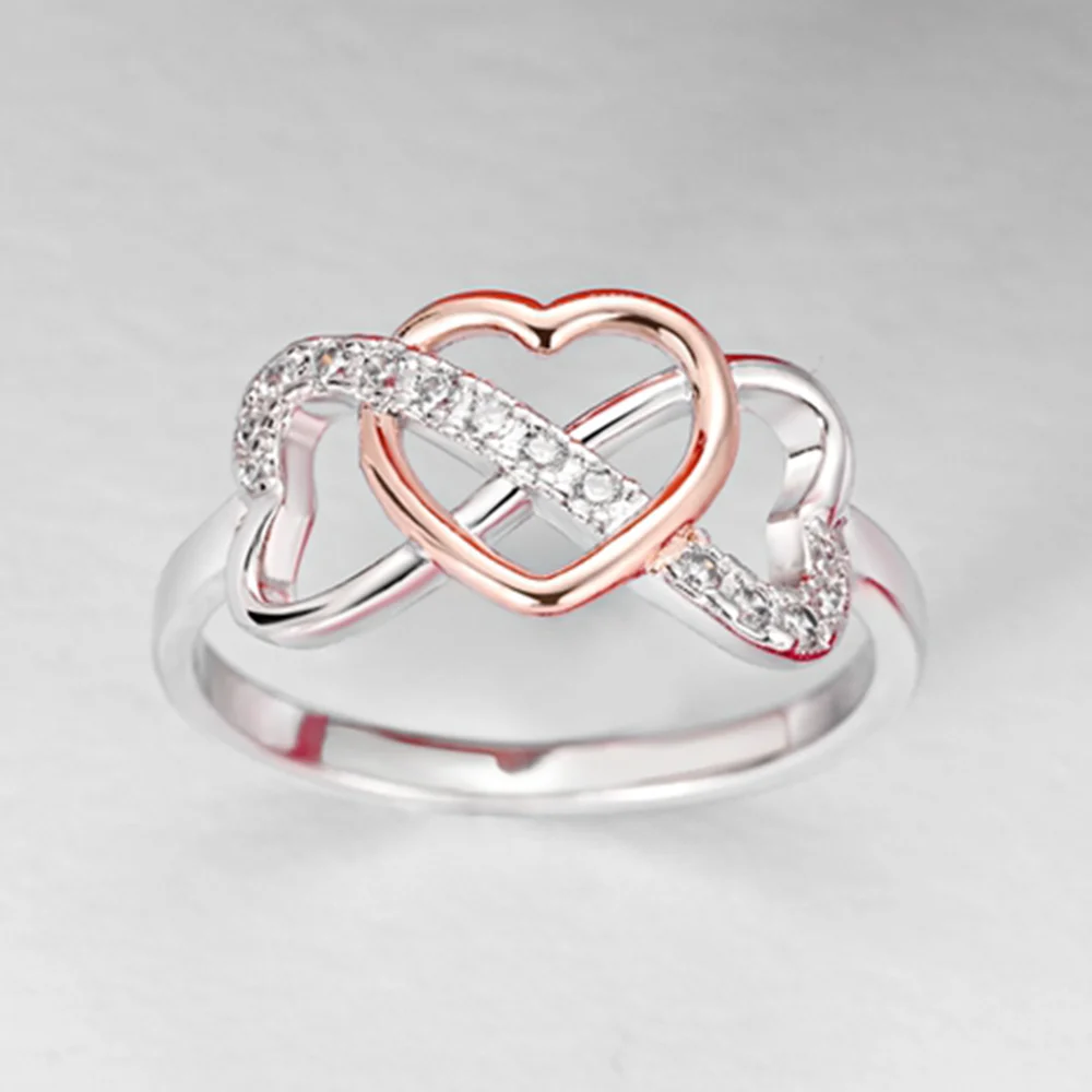 هدية عيد الحب للسيدات خواتم حب لا نهاية لها مجوهرات الذكرى السنوية وأعياد الميلاد هدايا عصرية للفتيات الأم والزوجة