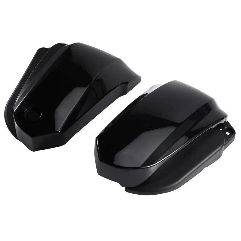 Firmly For Kawasaki VN1600 Vulcan 03- 08 Motorcycle Side Covers 1 Pair 36001-1684 36001-1685 Battery Cover Panels Glossy Black
