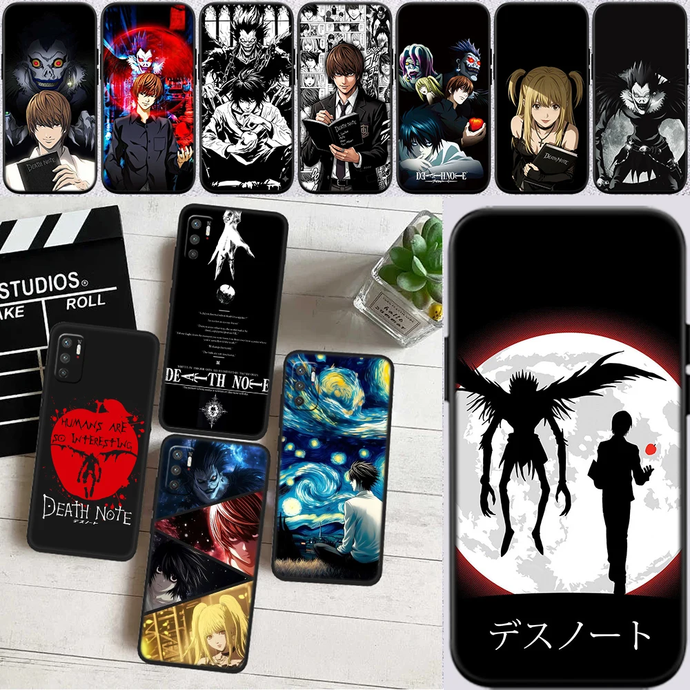 Death Note Yagami Light Phone Case for Samsung Galaxy A11 A12 A13 A15 A52S A53 A55 A56 A70 A71 A72 A73 F06 F16 F56