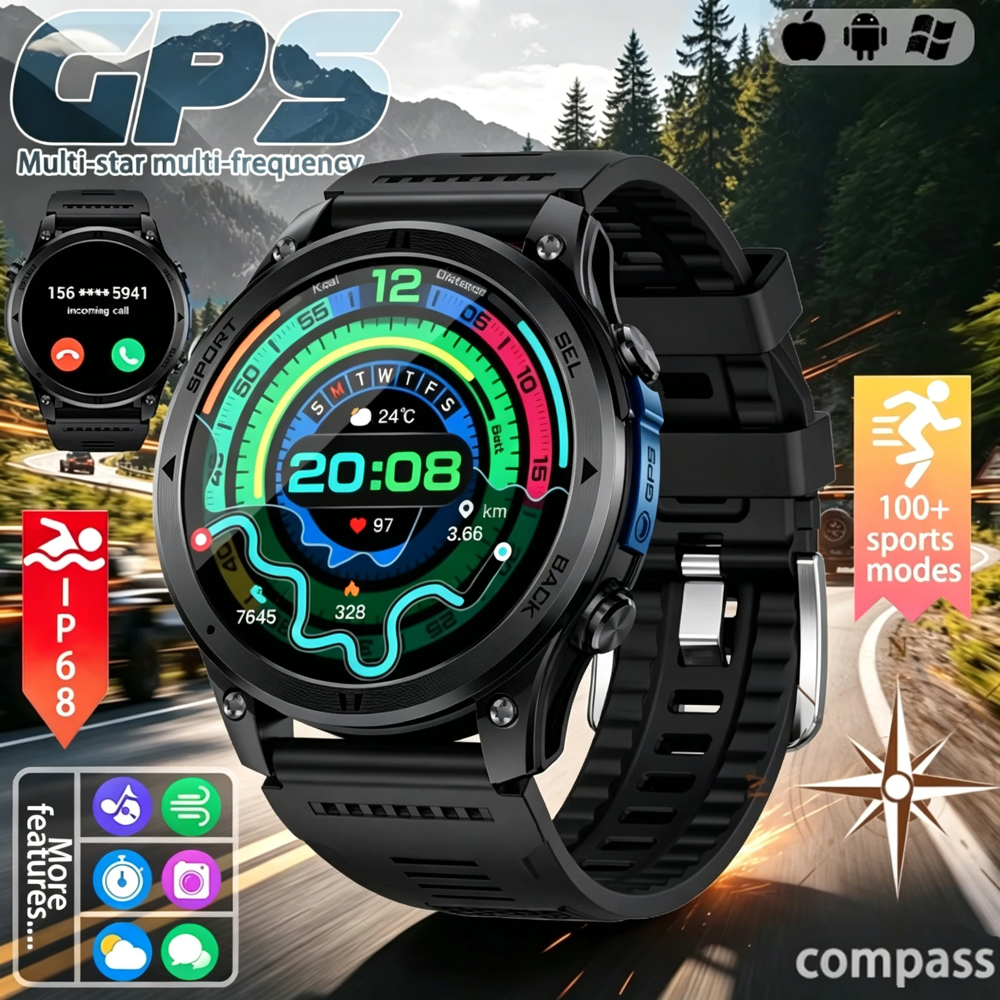 Sports Equipment In Spanish - Hot new GPS smartwatch for 2026