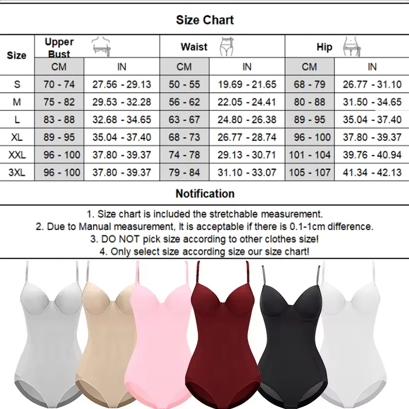 Women\'s Underwear Female Body Tightening Waist Trainer Abdomen Control Lingerie Brown Body Shaper Bodysuit 3XL