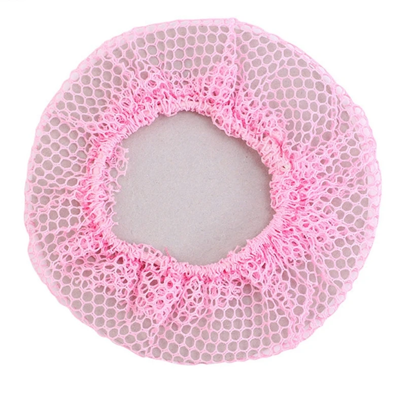 Bun Hair Net Reusable Elastic Mesh Bun Cover for Ballerina Dancer Clerk Nurse Hair Fixing Women Girl Present DXAA