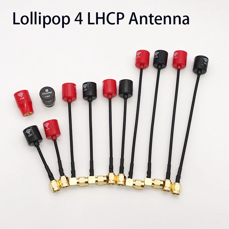 Lollipop 4 Smaller and lighter 5.8G 2.5dBi Gain LHCP Antenna SMA RP-SMA For Caddx VISTA Digital HD DJI Air Unit RC FPV Drone