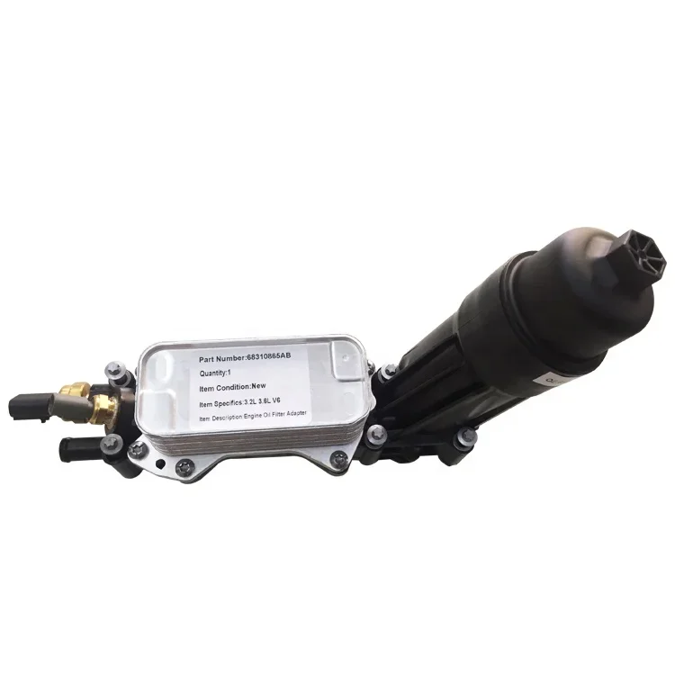 

Auto Engine Oil Filter Housing Adapter for Jeep Dodge Chrysler 200 300 Journey Wrangler Ram 3.6L V6 OEM 68310865AB