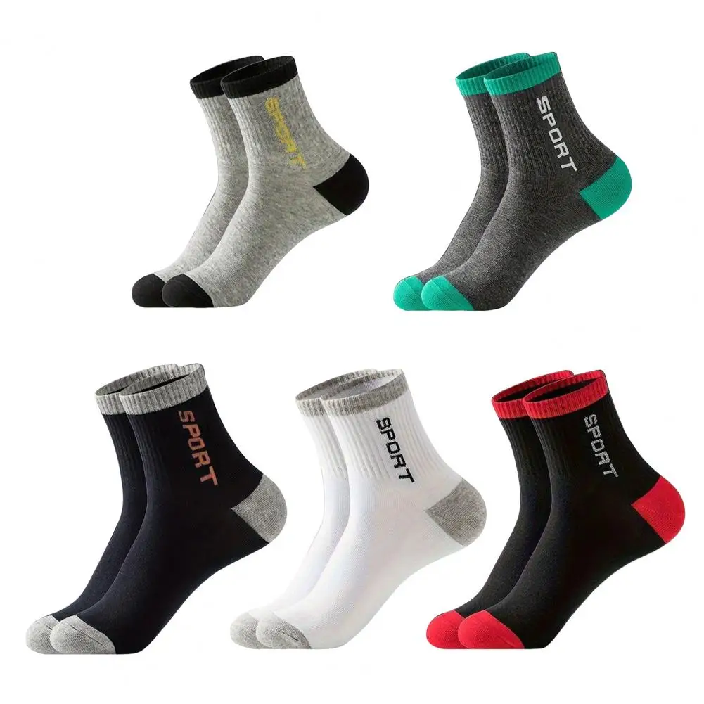 

High Quality New Men Outdoor Sports Basketball Socks Men Cycling Socks Compression Cotton Bottom Men's Socks For Hiking