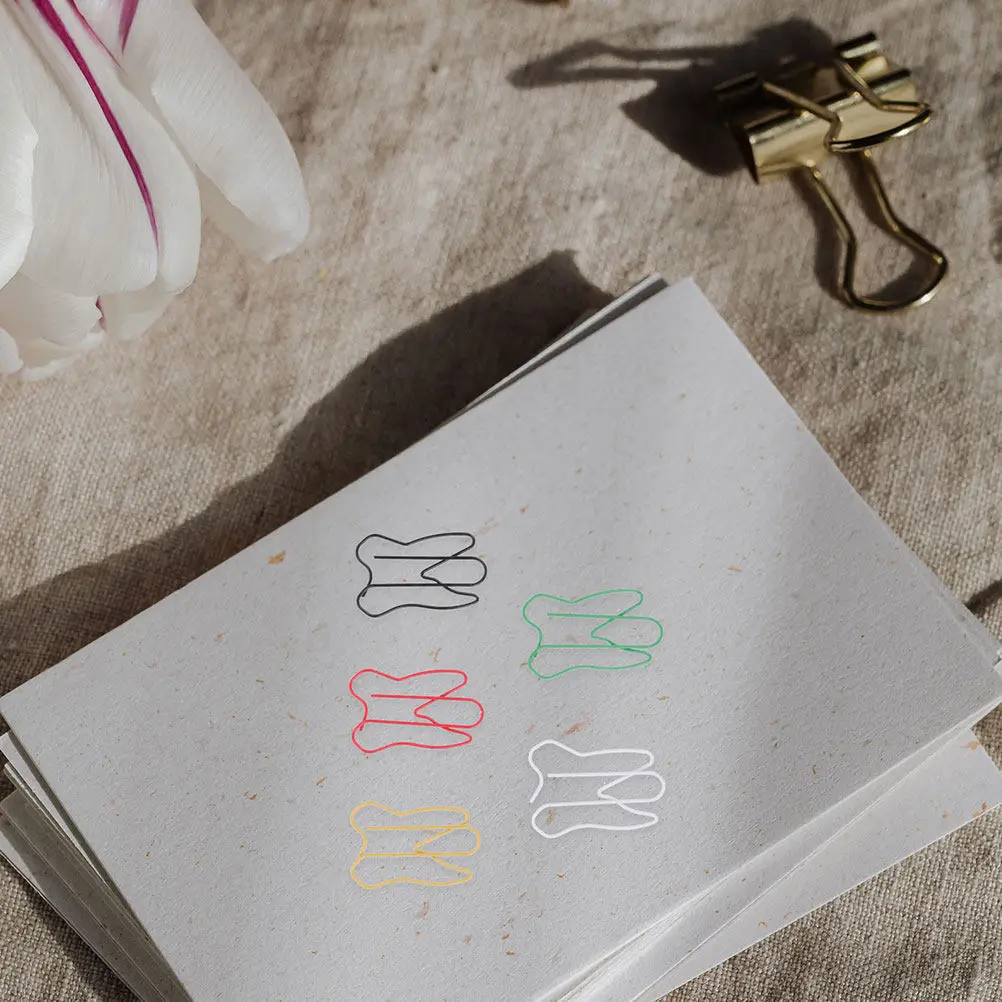 

60 шт. цветных милых зажимов-зажимушек в форме зубов для заметок, закладок, документов, органайзеров, канцелярских принадлежностей для офиса и школы