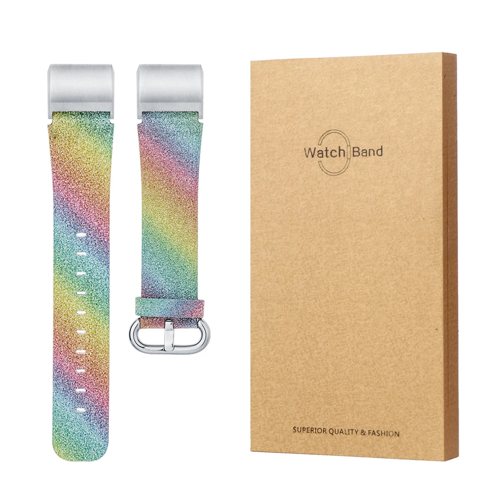 

1pc Glitter Watch Band Replacement Bracelet Adjustable Strap For Men Women Durable Outdoor Use