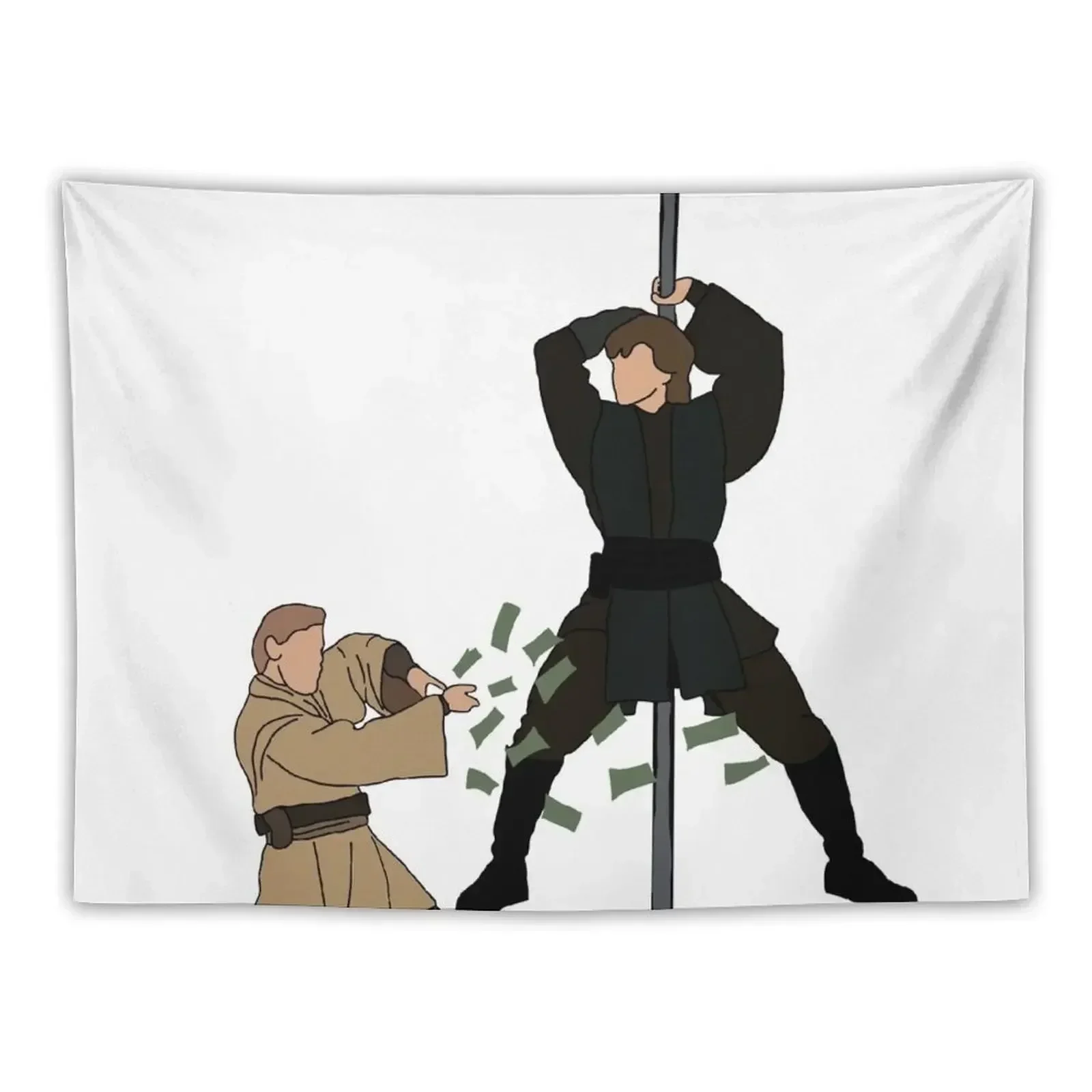 Stripper Anakin Tapestry Home Supplies Room Decorations Aesthetics Tapestry