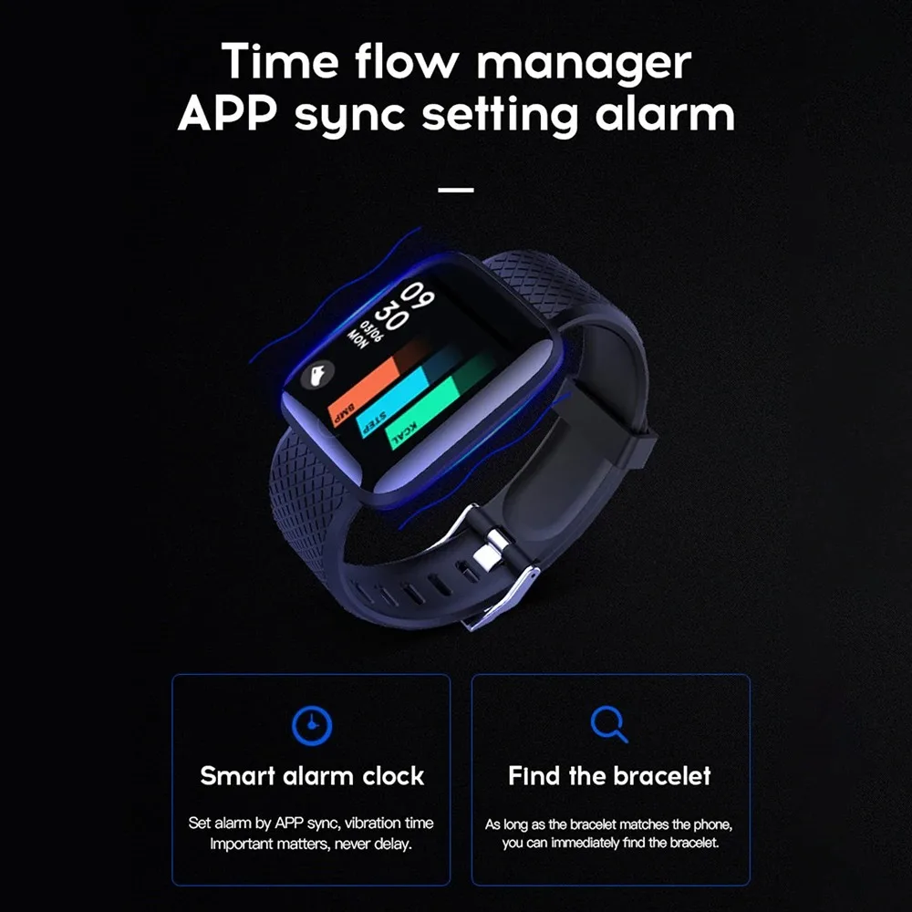 Smart Watch Color Screen Step Counting Multi Sport Message Reminder Music Remote Control Smart Bracelet relojes para hombre
