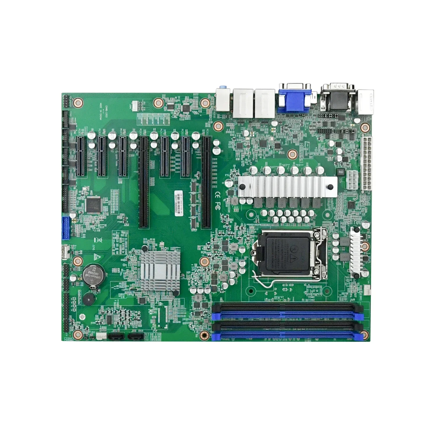 ATX Motherboard EAMB-1503 CPU LGA 1200/2 LAN/DDR4 Support 128GB Memory Computer Server Industrial Control Motherboard