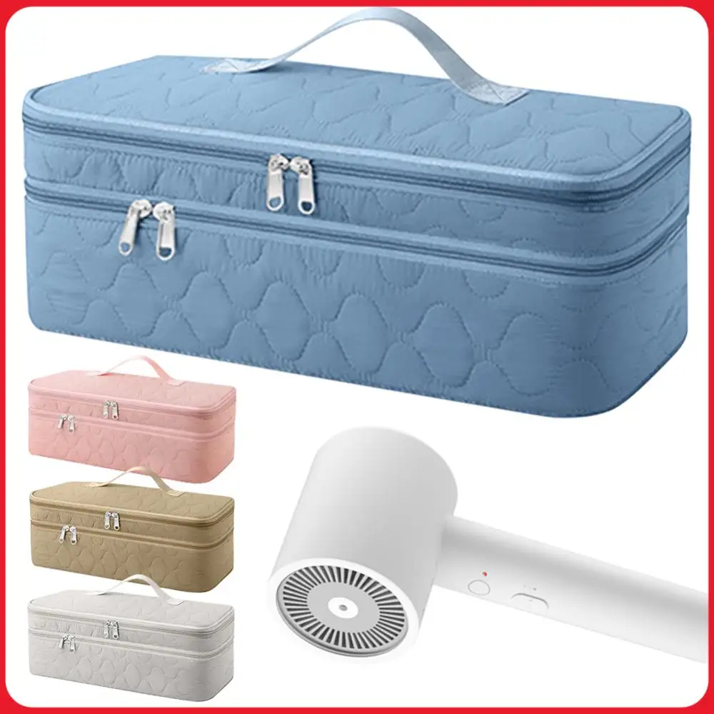 Estuche de Viaje de Doble Capa para Herramientas de Peinado, Bolsa de Viaje para Herramientas de Estilismo, para Secador de Pelo Revlon One-Step/Voluminizador
