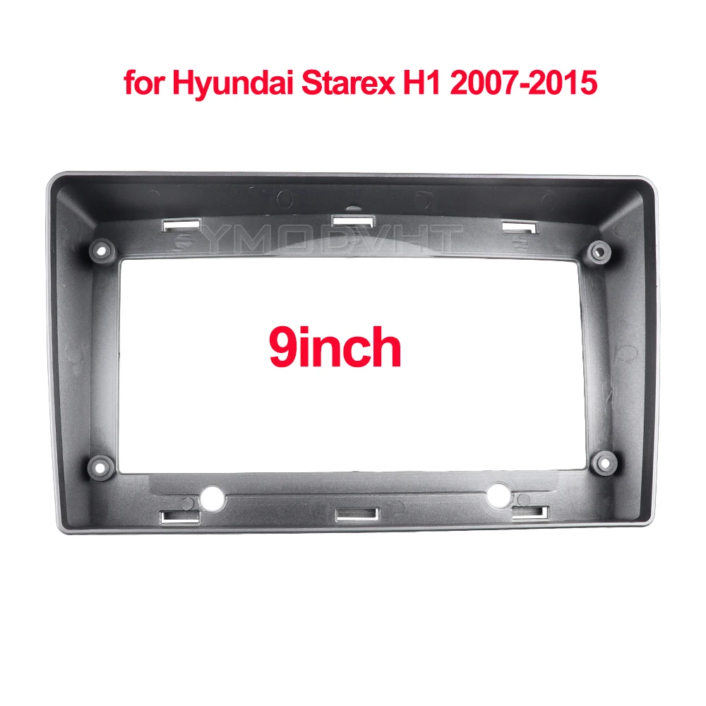 

9inch Car Radio Fascia for Hyundai Starex H1 2007-2015 Stereo Dash Trim Kit Frame Panel GPS Navigation Installation Bezel
