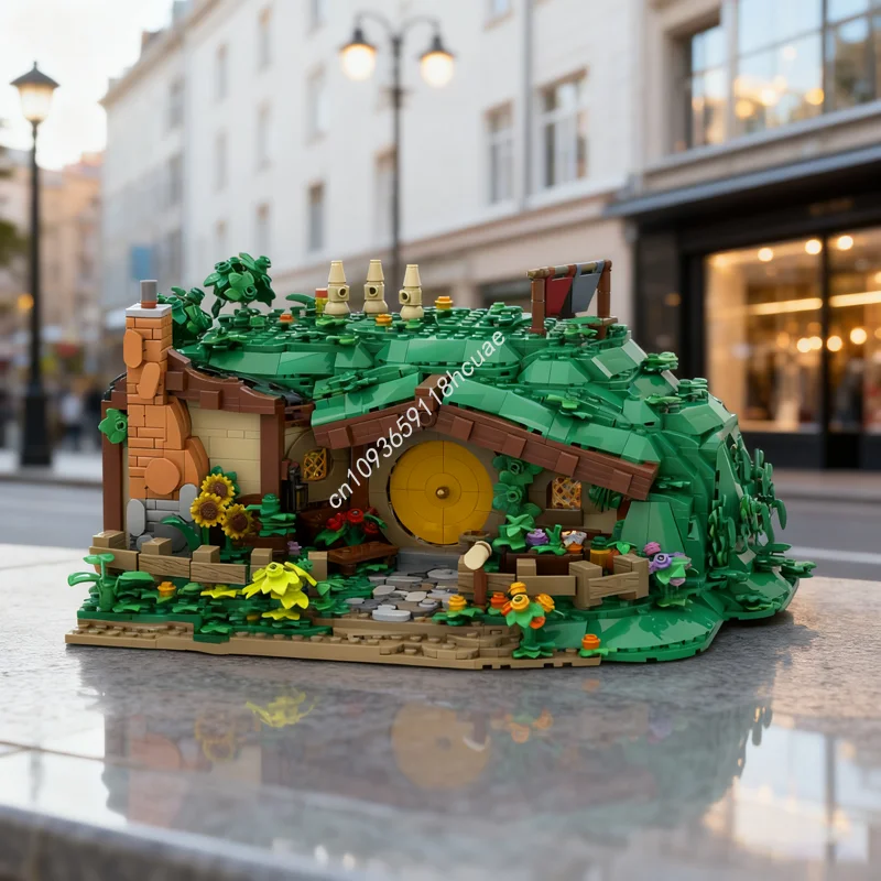 

1951pcs MOC The Shire Samwise S Home Hobbit And Model Building Blocks Creative Idea Christmas Gifts Education Toy Brick Kids