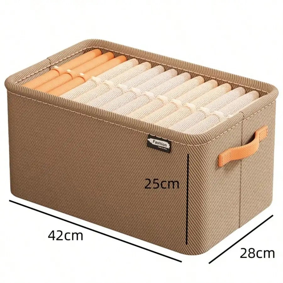 Clothing and pants storage box, household sundries and toy storage basket, bedroom and dormitory wardrobe organization clothes a