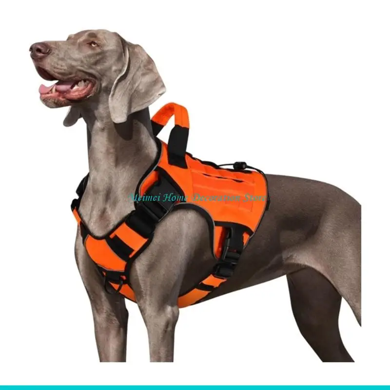 

H7BF Безопасный шлейка для выгула собак с крючком для крепления веревки нагрудный ремень для тренировок