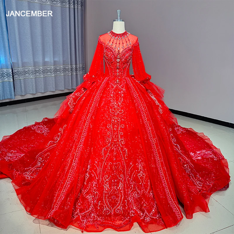 

Gorgeous Wedding Dresses Ball Gown Woman's Sweetheart Bride Gowns Lace Long Sleeves Backless Customized 2025 Vestidos De Novia