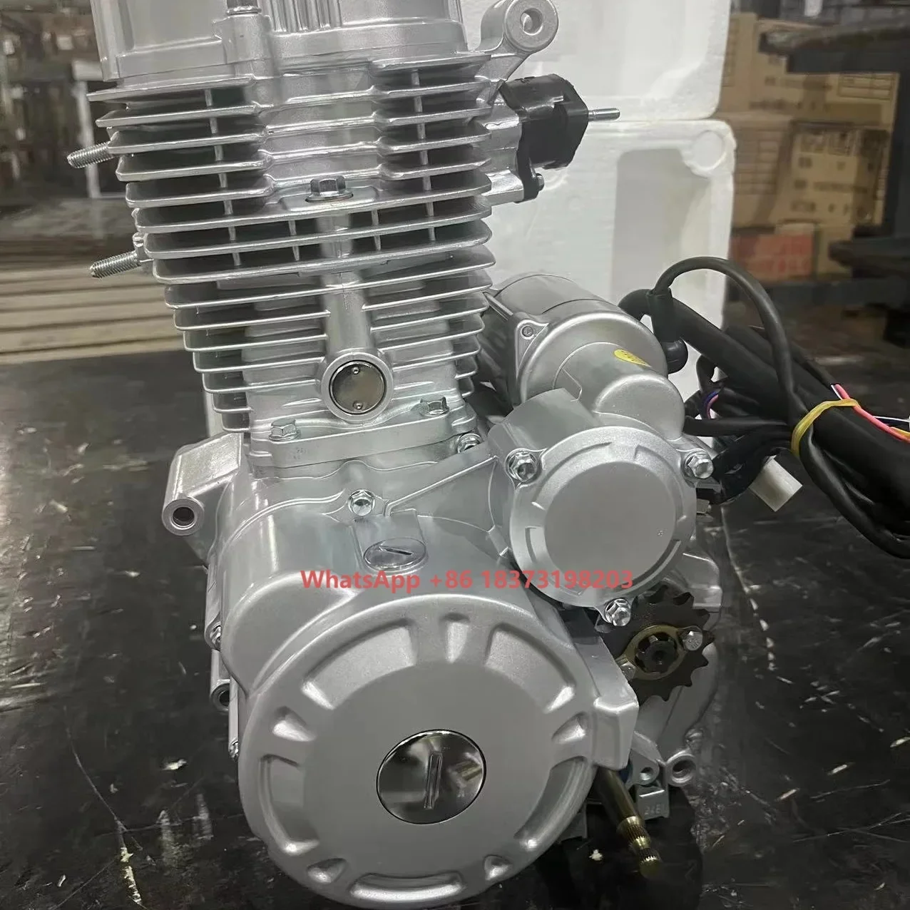 

Hot Selling 250CC Motorcycle Engine Assembled Air Cooling With Balanced Shaft 5 Gear