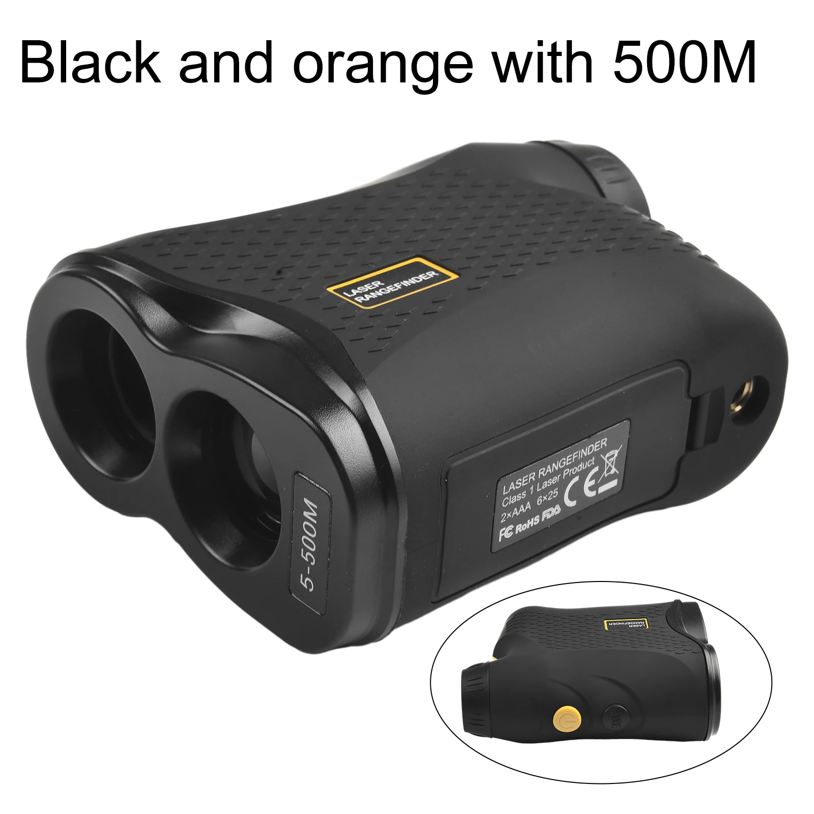 500m Digital Golf-Monocular Range Finder Distance Measure Hunting Rangefinder For Golf-training,hunting,building Construction