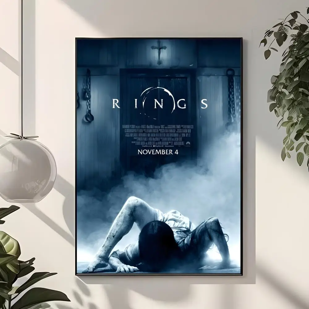 Chilling Movie R-Ring Poster  Classic Home Interior Design & Modern Wall Decor Art Collection