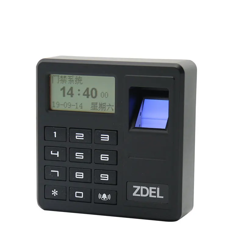 Fingerprint access control integrated machine door fingerprint card password electronic control integrated machine magnetic lock