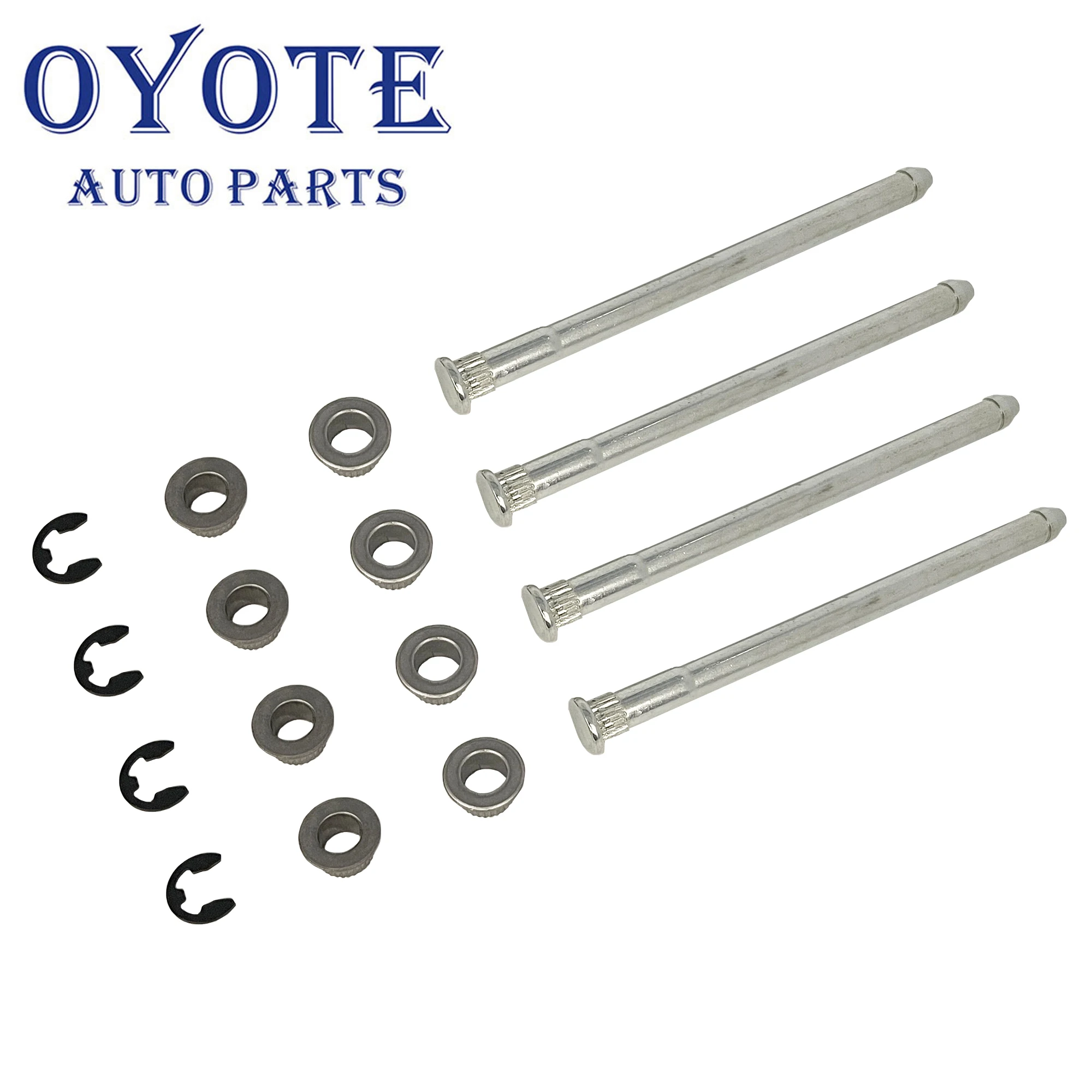 

OYOTE Door Hinge Pins Pin Kit For Chevy GMC Fullsize Truck SUV 1988-2002 Chevrolet C1500 1990-1999 C2500 Car Modification