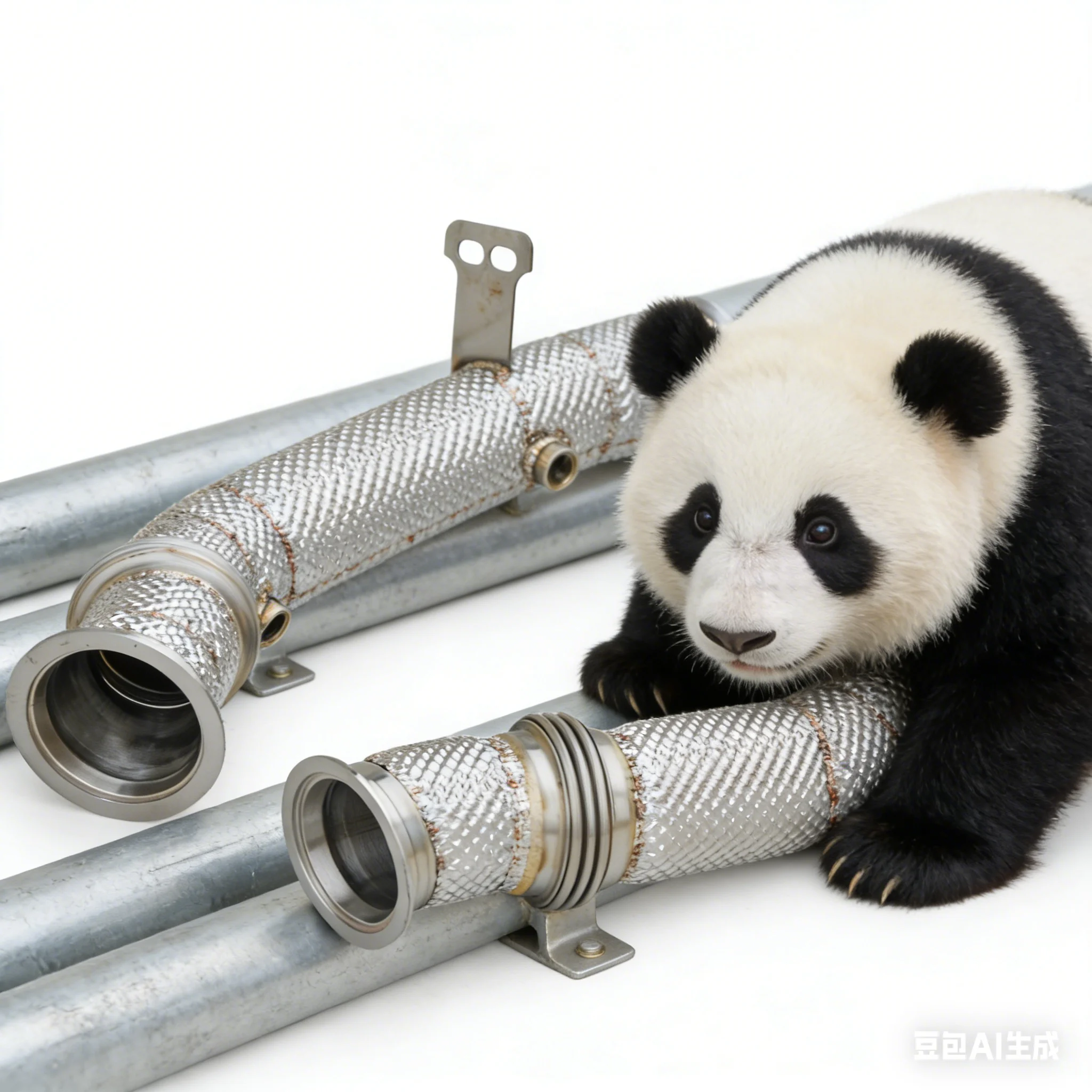 

Exhaust downpipe for Mercedes AMG E43 C43 3.0T 2016-2021 stainless steel free flowing downpipe with heat shield