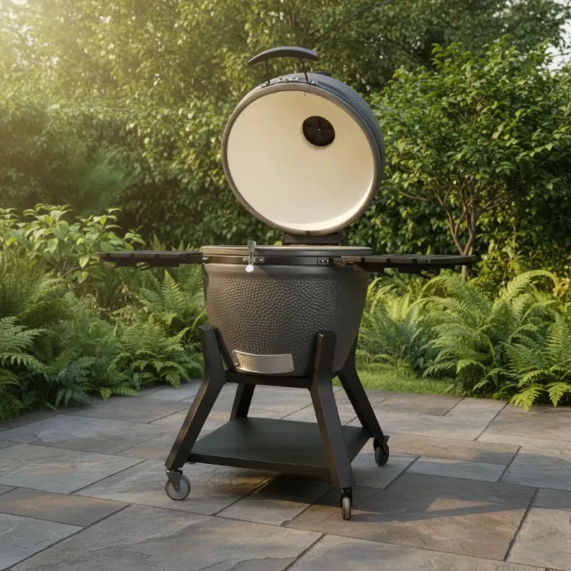 2026Hot AUPLEX XXL Kamado 27-Inch Joe Luxurious Ceramic BBQ Grills Outdoor for Kitchen Manufactured