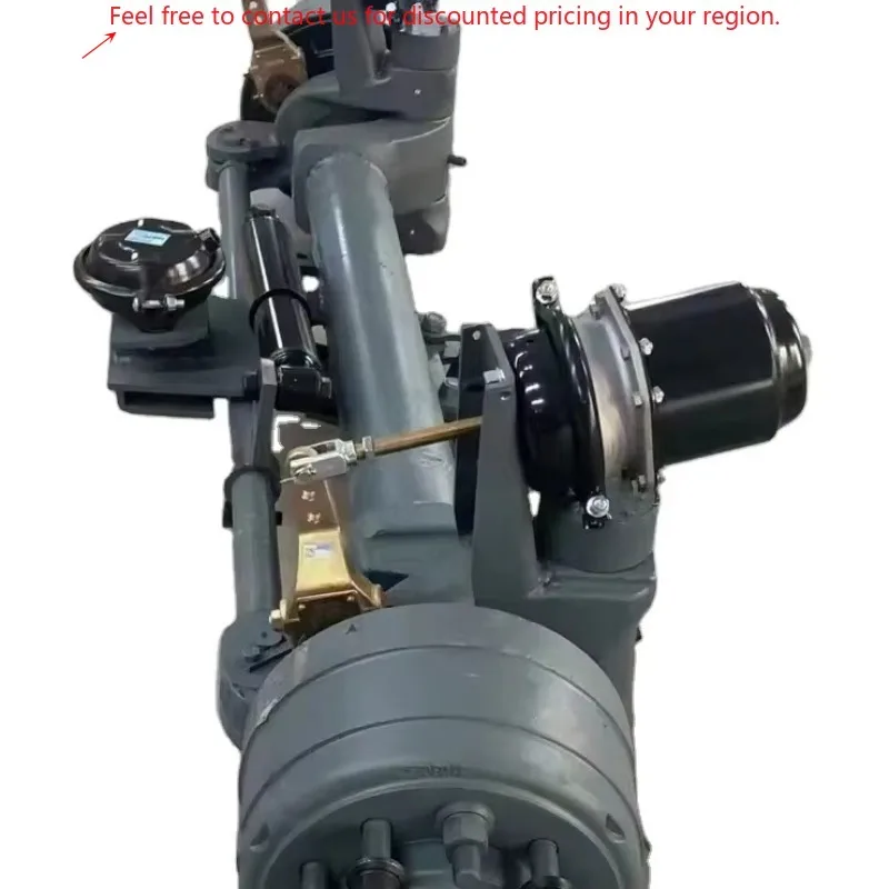 

2024 Luen Factory High Quality 13T 1840mm Axle Follow-up Steering Axle Used For Truck Semi Trailers Axles For Sale
