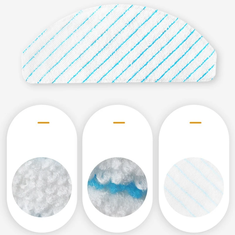 ชิ้นส่วนอะไหล่สําหรับอุปกรณ์เสริมเครื่องดูดฝุ่นหุ่นยนต์ Ecovacs OZMO T8