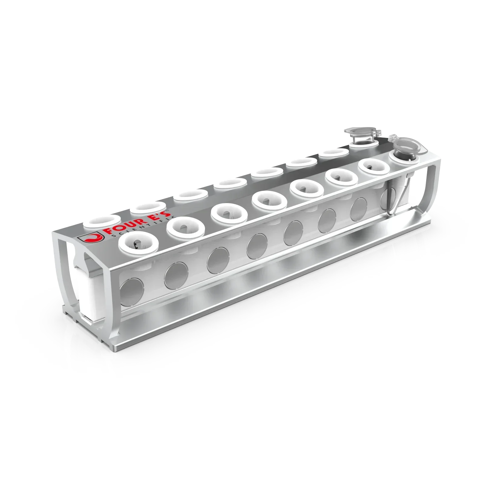 أداة علوم الحياة رف مغناطيسي 16 جيدًا لأنابيب PCR