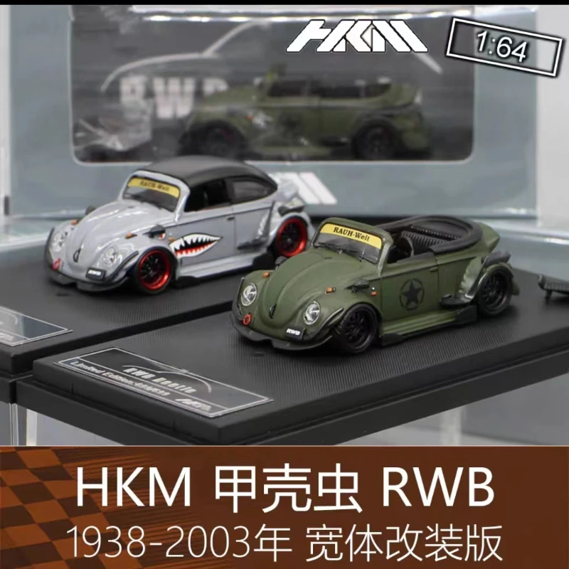 1:64 Model Car RWB Beetle Alloy Die-cast Vehicle - Matt Green Model Number Scale Battery Type Features Material Barcode Voltage