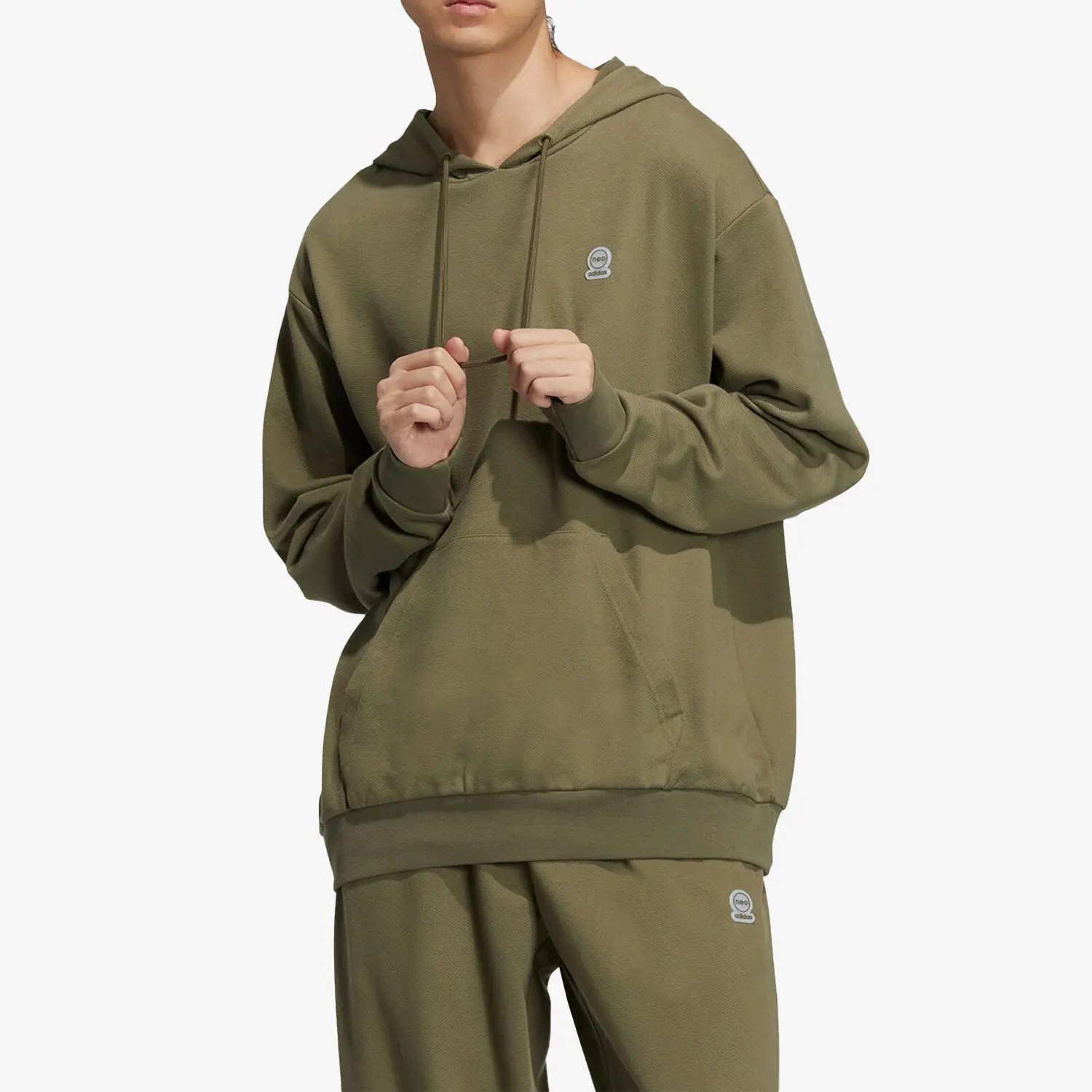 

Adidas Official NEO Новая повседневная простая толстовка унисекс с капюшоном IA4992