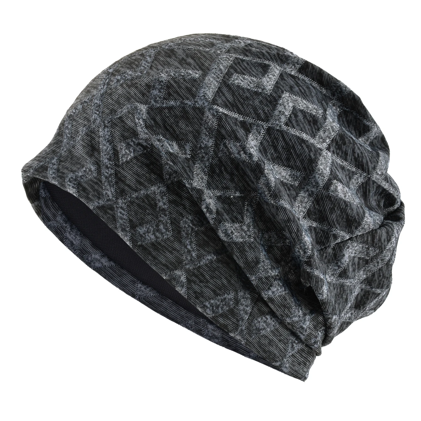 Unisex Jacquard Gestrickte Seidige Beanie Männer Frauen Hip-Hop-Stil Atmungsaktive Mesh Hut Im Freien Dünne Casual Sport Skullies Beanies