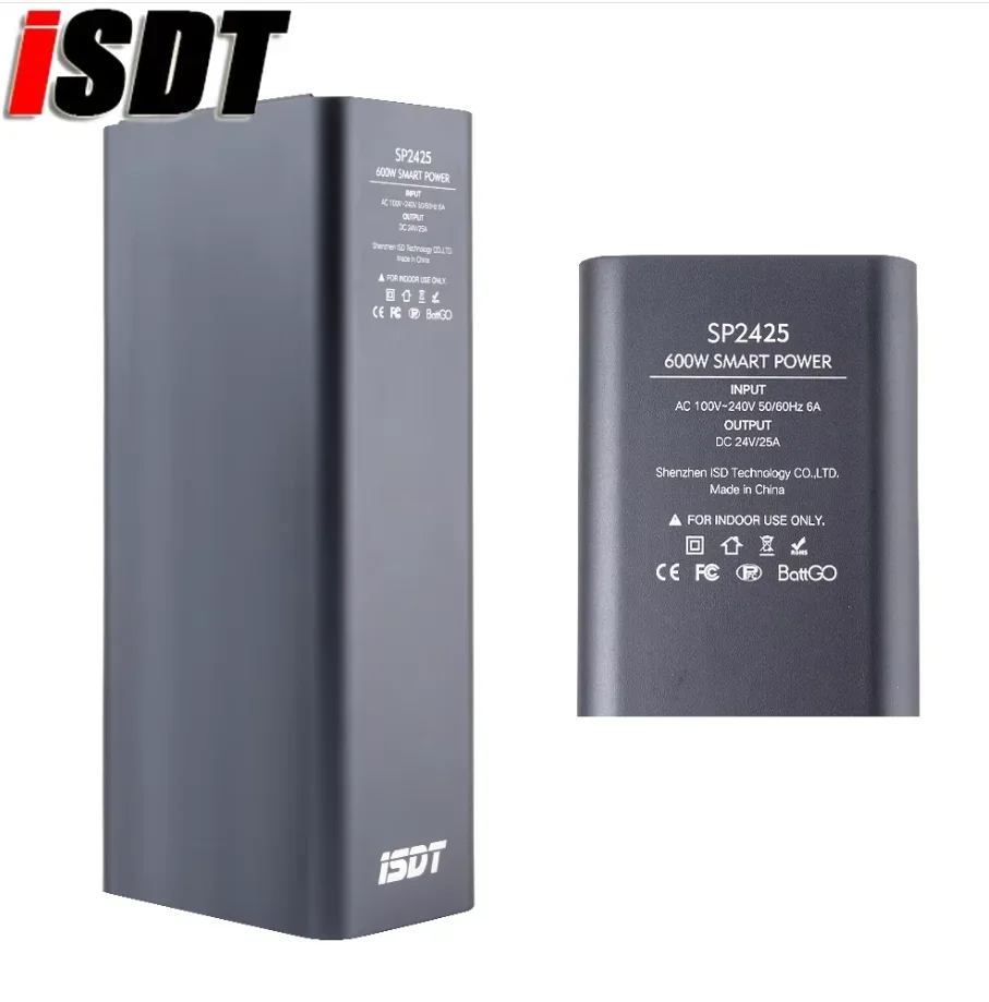 SkyCityFPV ISDT SP2417 400W/SP2425 600W/SP2433 800W High Power Battery Charger/Switch Smart Control w/ LED USB Charging Models