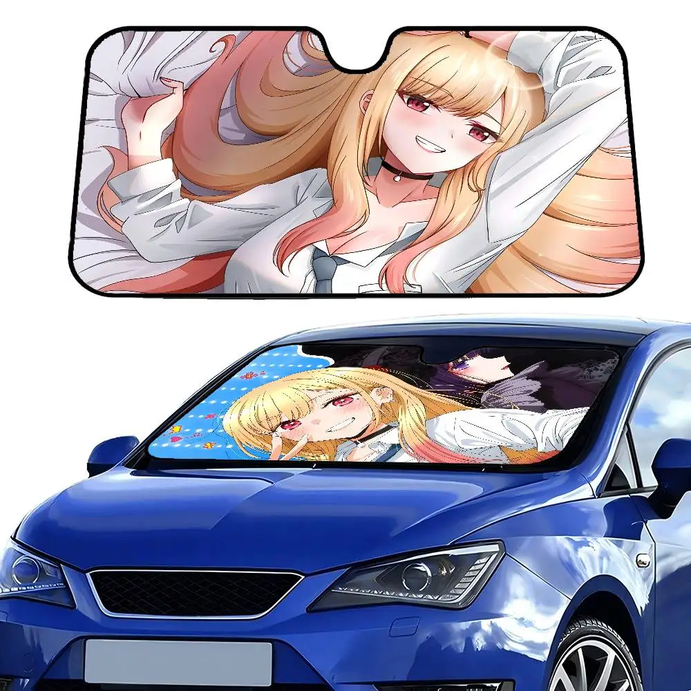 

M-Marin K-Kitagawa лобовое стекло автомобиля солнцезащитный козырек портативный дышащий анти-УФ-защитный экран