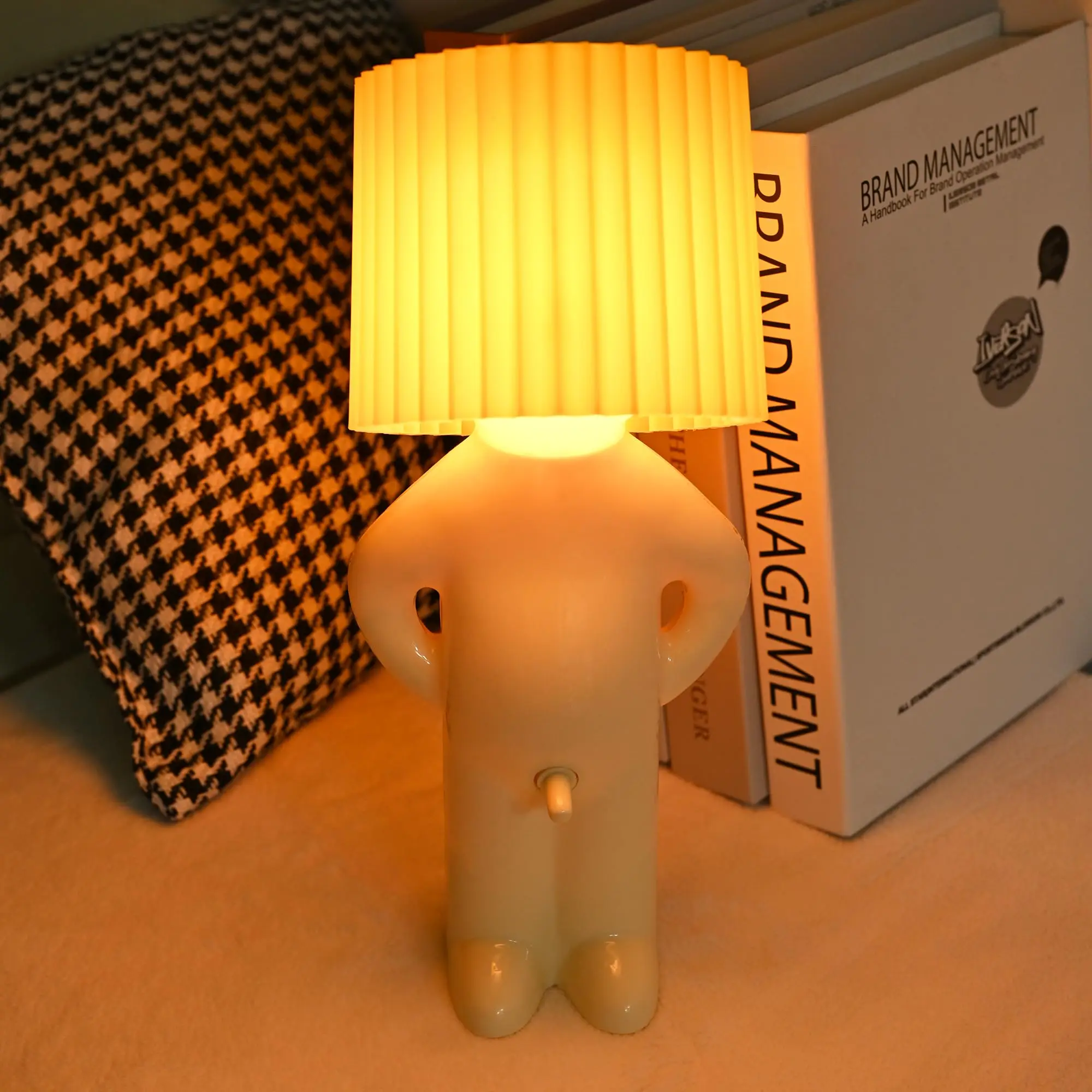 Little Naughty Boy Funny Turn ON/Off Switch Shy Boy Bedside Night Light Christmas Gift for Adults Kids Home Table Ambient Lights