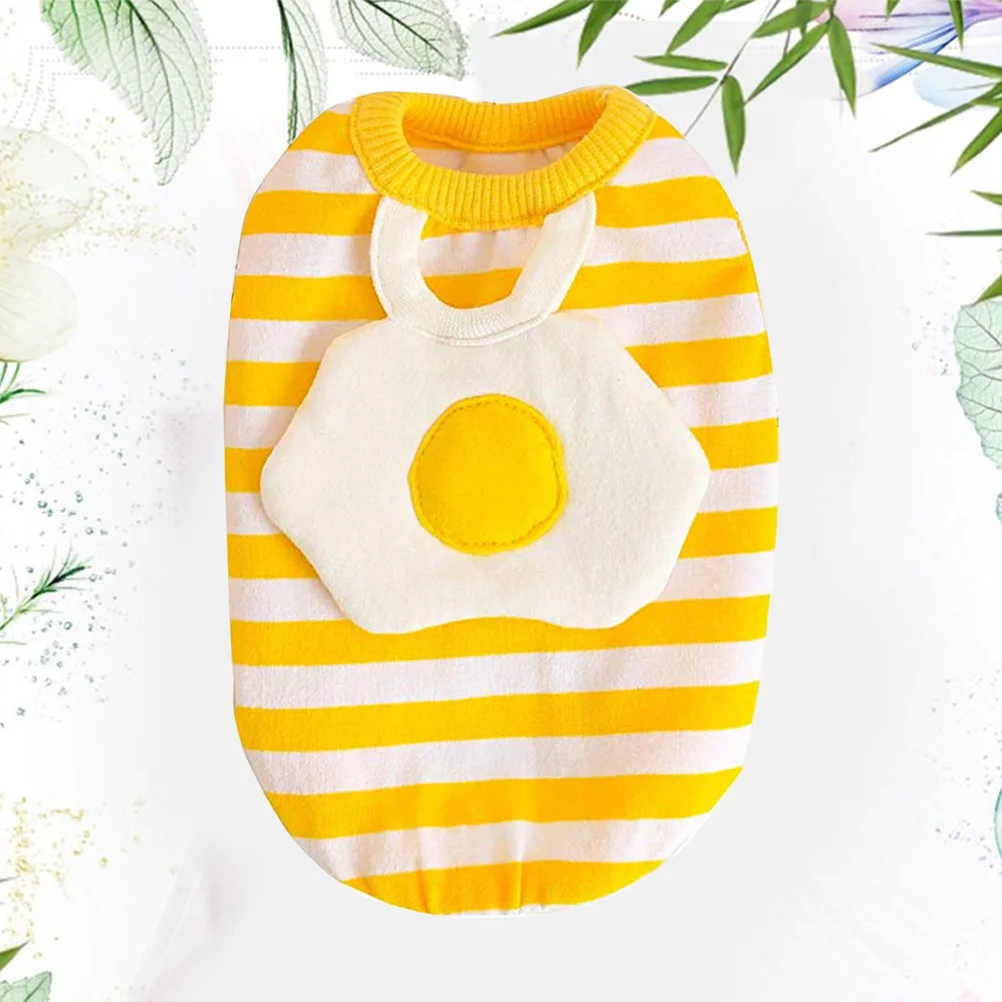 

Pet Vest for Dogs Cute Egg Design Fashionable Summer Wear Soft Breathable Fabric Ideal for Photo Shoots and Outdoor Activities L