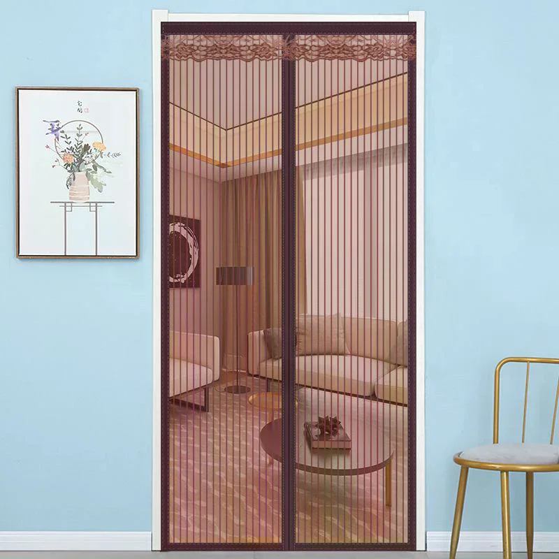 Screen Door Mesh Curtain Anti Mosquito Fly  Net -Proof Mesh Door Curtain For Home Kitchen Windows And Doors
