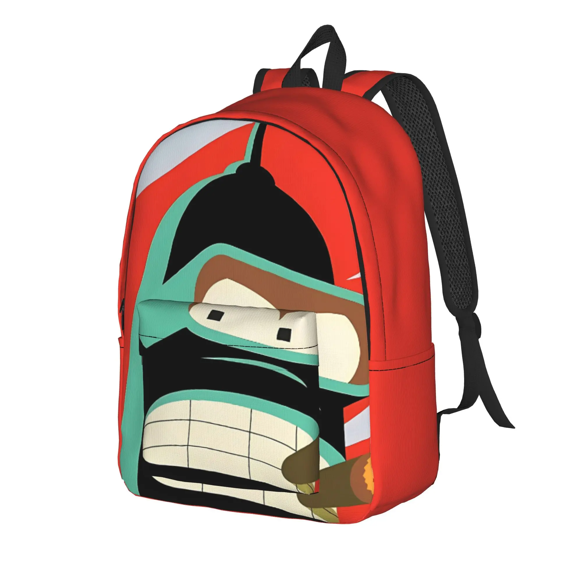Back to School Season Harajuku Design Space Alien Storage Bag Futurama Female Schoolbag Backpack